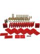Energy Suspension Body Mount Set Red For Toyota Land Cruiser