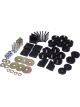 Energy Suspension Body Mount Black Set For 86-95 Suzuki Samurai