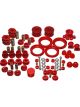 Energy Suspension Master Bushing Set For 96-00 Honda Civic/CRX Red Hyper-Flex