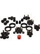 Energy Suspension Master Bushing Black Set For 92-96 Honda Prelude Hyper-Flex 