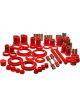 Energy Suspension Master Bushing Red Set For 99-04 Ford Mustang Hyper-Flex