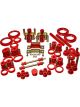 Energy Suspension Master Bushing Red Kit For 85-93 Ford Mustang Hyper-Flex