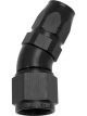 Aeroflow Cutter 30 Degree Stepped Hose End -8AN to -6 Black
