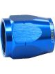 Aeroflow Alloy Cutter Style Hose End Socket -10AN Blue