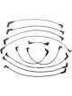 Ford Racing 9mm Spark Plug Wire Sets Blue