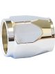 Aeroflow Alloy Cutter Style Hose End Socket -12AN Chrome