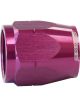 Aeroflow Alloy Cutter Style Hose End Socket -16AN Purple
