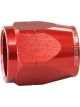 Aeroflow Alloy Cutter Style Hose End Socket -16AN Red