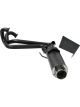 Gibson For 08-12 Polaris Ranger RZR 800 Base Single Exhaust Black Cerami…