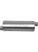 Gibson SFT Superflow Offset/Offset Round Muffler 8x24in/3in Inlet/3in O…