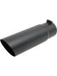 Gibson Round Single Wall Angle-Cut Tip 4in OD/2.5in Inlet/12in Length…