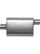 Gibson CFT Superflow Center/Offset Oval Muffler 4x9x13in/3in Inlet/3in…