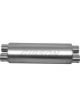 Gibson SFT Superflow Dual/Dual Round Muffler 8x24in/3in Inlet/2.5in Ou…