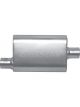 Gibson MWA Superflow Offset/Center Oval Muffler 4x9x14in/2.25in Inlet/2