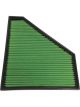 Green Filter For 16-18 Chevy Camaro 3.6L V6 Panel Filter