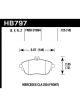 Hawk For 17+ Infiniti QX30 Performance Ceramic Street Front Brake P…