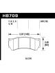 Hawk DTC-80 Alcon Mono6 Model 4497 Race Brake Pads