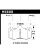 Hawk DTC-80 For 12-14 McClaren MP4-12C Front Race Brake Pads