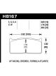 Hawk DTC-80 AP Racing/Brembo 16mm Race Brake Pads