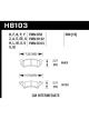Hawk DTC-80 For 71-86 Chevy C20 Front Race Brake Pads