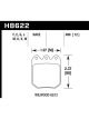 Hawk Wilwood DLS 6812 Blue 9012 Race Brake Pads