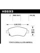 Hawk For 07-11 Toyota Corolla Latin America Models Performance Cera…