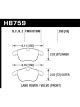 Hawk For 11-16 Volvo S60 w/300mm Rotors 07-16 Volvo S80 w/300mm Rot…