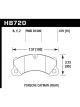 Hawk For 10-16 Porsche Panamera 08-15 Porsche Cayenne LTS Street Fr…