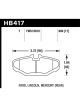 Hawk HPS Street Brake Pads