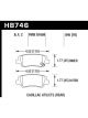 Hawk For Cadillac 13-16 ATS 14-15 CTS HPS Rear Brake Pads