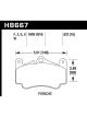 Hawk For 11-12 Porsche 911 Targa 4S HPS 5.0 Front Brake Pads