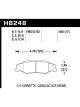 Hawk For 97-12 Corvette/01-04 Z06/05-09 Z51 DTC-50 Race Rear Brake…