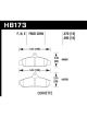 Hawk For 84-87 Chevy Corvette 5.7 Blue 9012 Race Front Brake Pads