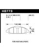 Hawk For 15-17 Ford Mustang DTC-30 Front Brake Pads