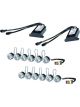 Hella LEDayFLex Daytime Running Lights 6 Lamp Kit