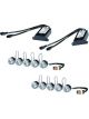 Hella LEDayFLex Daytime Running Lights 5 Lamp Kit