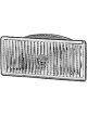 Hella For BMW E30 M3 Right Hand Lamp Fog Unit