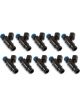 Injector Dynamics ID1050X Injectors 14mm Black Bottom Adapto…