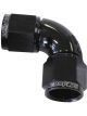 Aeroflow 90 Degree Full Flow Female Coupler -16AN Black