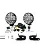 KC Hilites A-Pillar Mount Light Kit w/Apollo Pro Halogen Spread Beam For Jeep JL