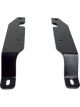 KC Hilites A-Pillar/Cowl Light Bracket Set Black For 15-16 GM 2500/3500 Pair