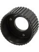 Aeroflow Crank Gilmer Pulley For SB/BB Chev With Short Pump Black  AF59-3000CBLK