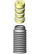 KYB Shocks & Struts Strut Boots Rear For Audi A4 2002-04 Audi RS4 2007-0