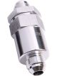 Aeroflow 30 Micron Billet Fuel Filter -8AN Silver , 2