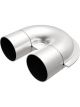 MagnaFlow Smooth Trans U 2.50inch SS 180 deg.