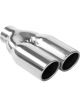 MagnaFlow Tip 1-Pk Dual Rnd Re DW 3x10 2.2