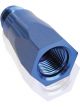 Aeroflow Adjustable Check Valve -8AN Blue Male to Female AN Outlets