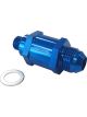 Aeroflow EFI Fuel Pump Check Valve -6AN (M12 x 1.5mm) Blue