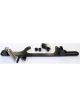 Aeroflow Billet Throttle Cable Bracket 4500 Dominator Style Black