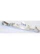 Aeroflow Billet Throttle Cable Bracket 4500 Dominator Style Silver